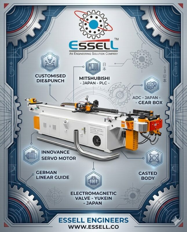 CNC PIPE BENDING MACHINE