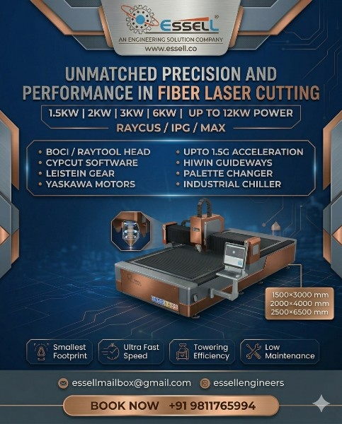 FIBER LASER CUTTING MACHINE IN INDIA